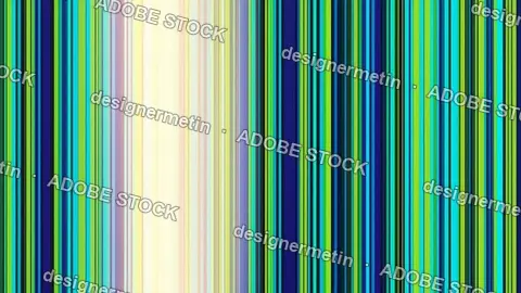 Vertical Neon Light Stripes Abstract Colorful Background Loop Video