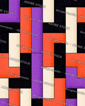 Vibrant Background Of Blocks With Grainy Texture