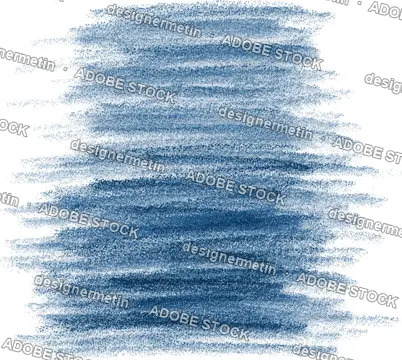 Abstract Classic Blue Grunge Watercolor Hand Paint Texture, Isolated On White Background, Watercolor Textured Backdrop, Vector Eps 10